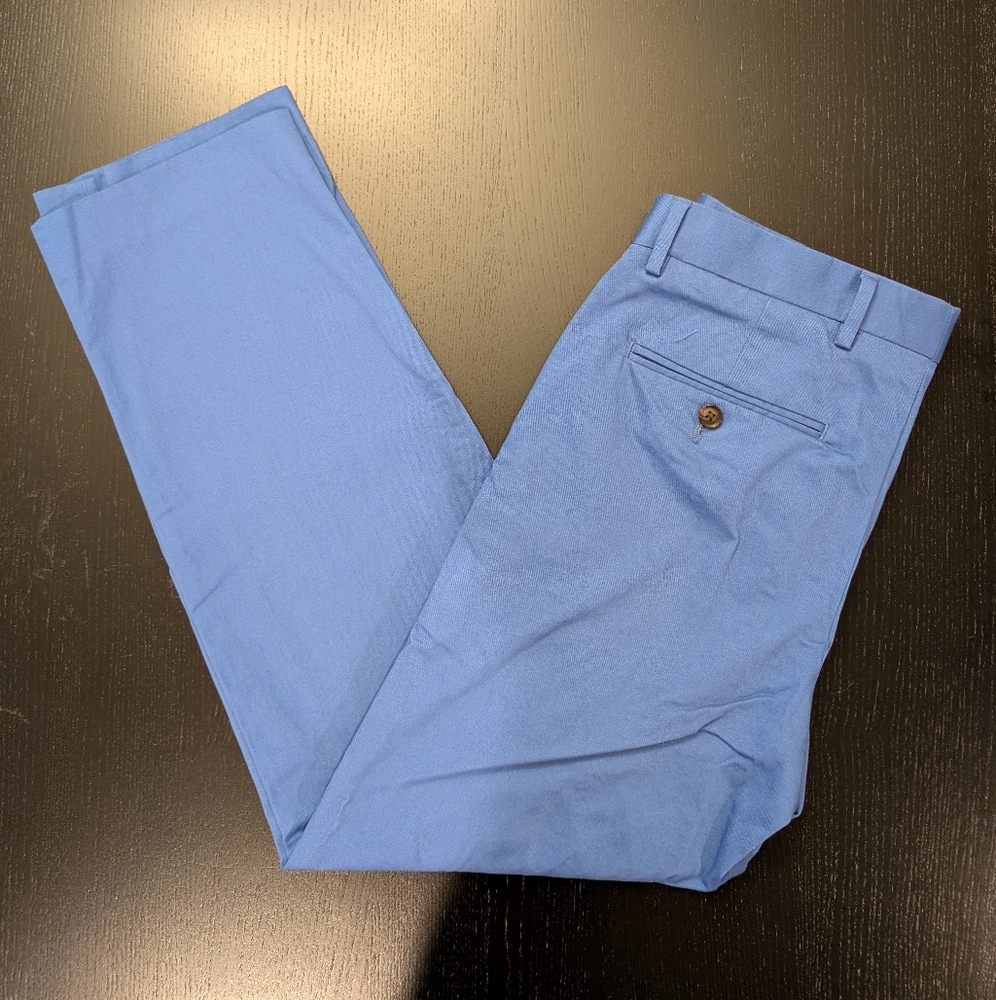 JF J.Ferrar Light Blue Men's Dress Pants - Picture 2 of 6